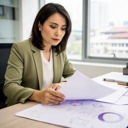 Yk Yaaziz, CPF specialist, reviewing housing planning documents in Singapore